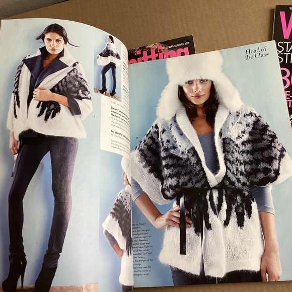 VOGUE Knitting International Magazines Lot of 3 Winter ‘14 Fall ‘10 Summer ‘15 - Picture 9 of 16